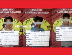 3 Pencuri Kotak Amal Masjid Diringkus Polsek Rambang Dangku