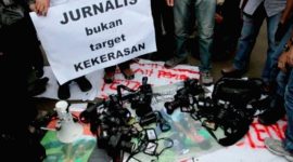 Ilustrasi, Jurnalis bukan target Kekerasan