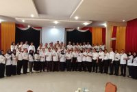 Rapat Koordinasi (Rakor) Musyawarah Kerja Kepala Sekolah (MKKS) SMK Provinsi Sumsel, di Gedung SMK Negeri 3 Palembang, Rabu (22/01/2020)