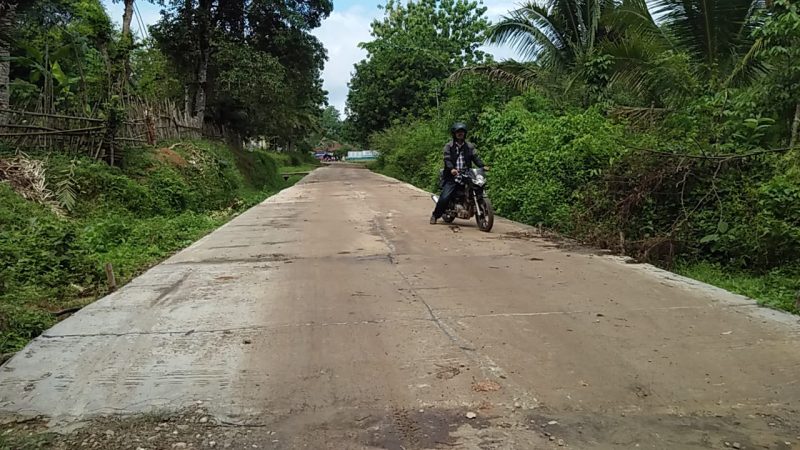 Proyek Pembangunan Jalan yang dilaksanakan Dinas PU BM Kabupaten Pali diduga salah alamat