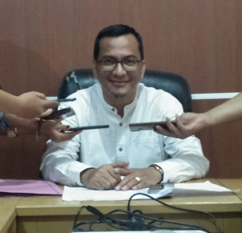 Dirut PD Pasar Palembang Jaya, Abdul Rizal SPd
