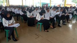 Jelang Pilkada Ogan ilir tahun 2020, Komisi Pemilihan Umum (KPU) mengadakan acara seleksi test tertulis PPK, di gedung serbaguna bumi caran seguguh, Kabupaten Ogan ilir, Kamis (30/1/2020).
