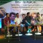Peran pemuda melawan praktek dalam intoleran dan gerakan radikalisme menjelang Pilkada serentak Sumatera Selatan 2020, berlangsung di Gun's cafe, Kamis (29/1/20) Palembang.