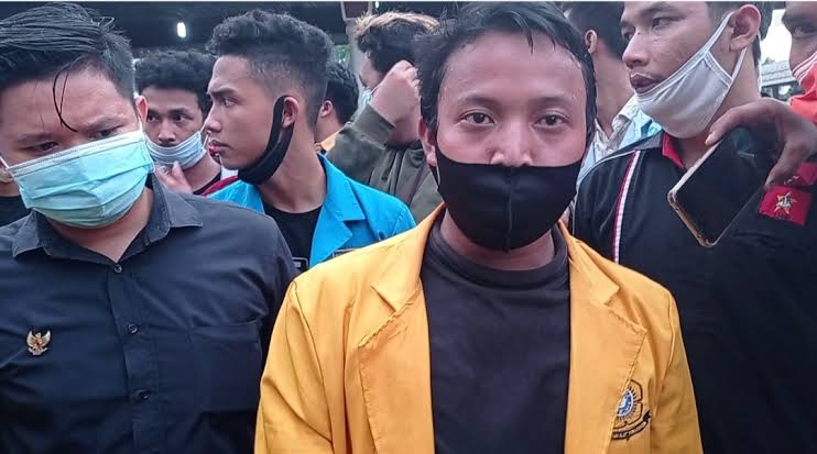 Presiden Mahasiswa Universitas Sriwijaya Palembang Muaz (Photo: Abror﻿﻿ Vandozer)