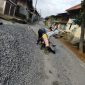 Material Bangunan Sutet di desa Pajar Bulan, Kecamatan Semendo Darat Ulu (SDU) Kabupaten Muaraenim
