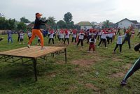 Senam Bersama Bangun Nilai Kekeluargaan