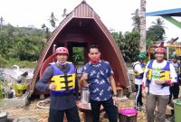 Gelar Arung Jeram, Kapolda Sumsel Tinjau Desa Indramayu