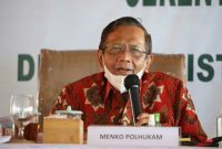 Menko Polhukam Mahfud MD