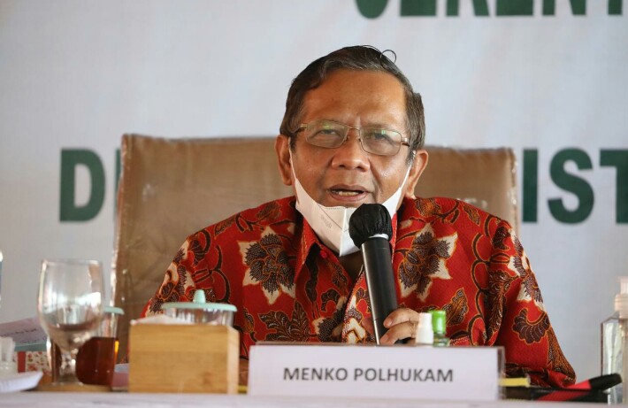 Menko Polhukam Mahfud MD