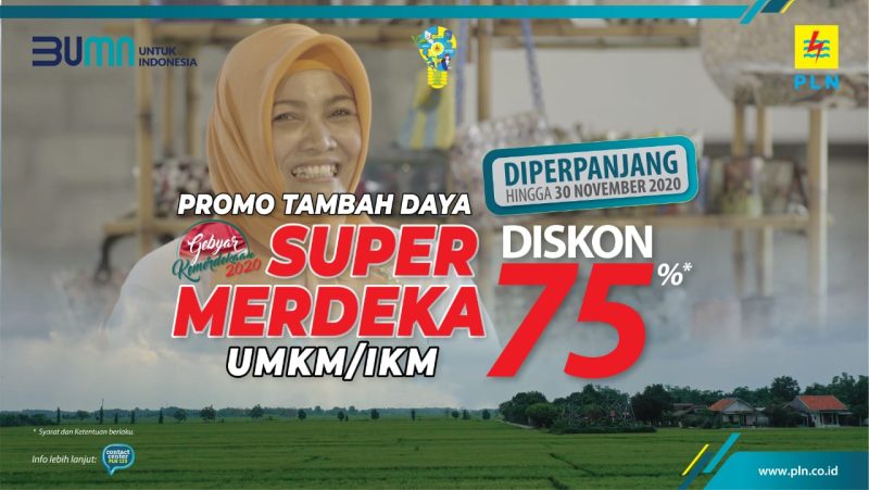 Kabar gembira, program diskon Tambah Daya 