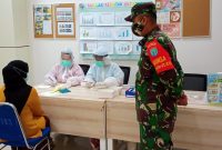 PMI Tiba dari Malaysia, Koramil Entikong Terapkan Protokes