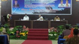 Sosialisasi Badan Pemberdayaan Masyarakat Desa Provinsi Sumatera Selatan (BPMD Sumsel) diselenggarakan di Hotel Swarna Dwipangga, Senin (7/12/2020). 