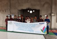 Bantuan CSR PT PLN (Persero) Unit Induk Pembangunan Sumatera Bagian Selatan kembali digulirkan untuk Pembangunan Sarana Ibadah Masjid Al Muslimin di Desa Batu Surau Kecamatan Semende Darat Tengah