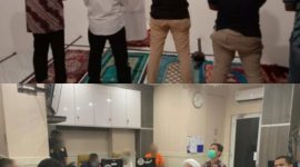 MRS Salat Berjamaah Bersama Anggota Polda Metro Jaya