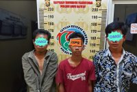 Tiga Terduga Penyalahgunaan dan Pengedar Narkoba Diringkus Petugas