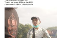 I Gede Surya Risuana sebagai tim peneliti gabungan di 2 program Penelitian Pola Gerak Hiu