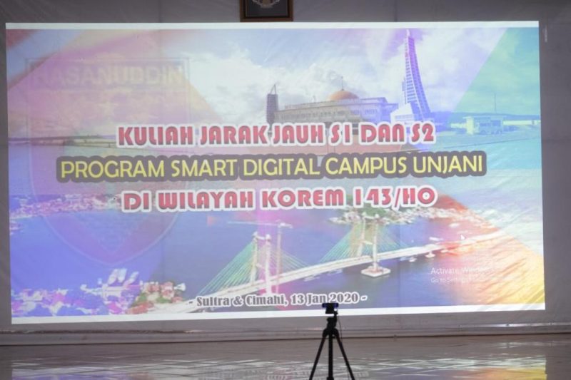 Korem 143/HO Pilot Project Smart Digital Campus Unjani 