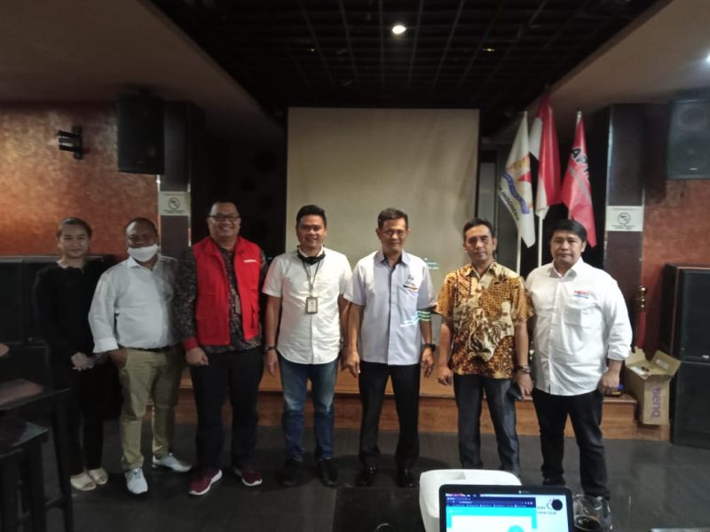 Rapat Kerja Nasional (Rakernas) II Asosiasi Pengusaha Telekomunikasi Indonesia (Aptelindo) diselenggarakan di Geisha, Jumat (29/1/2021). 