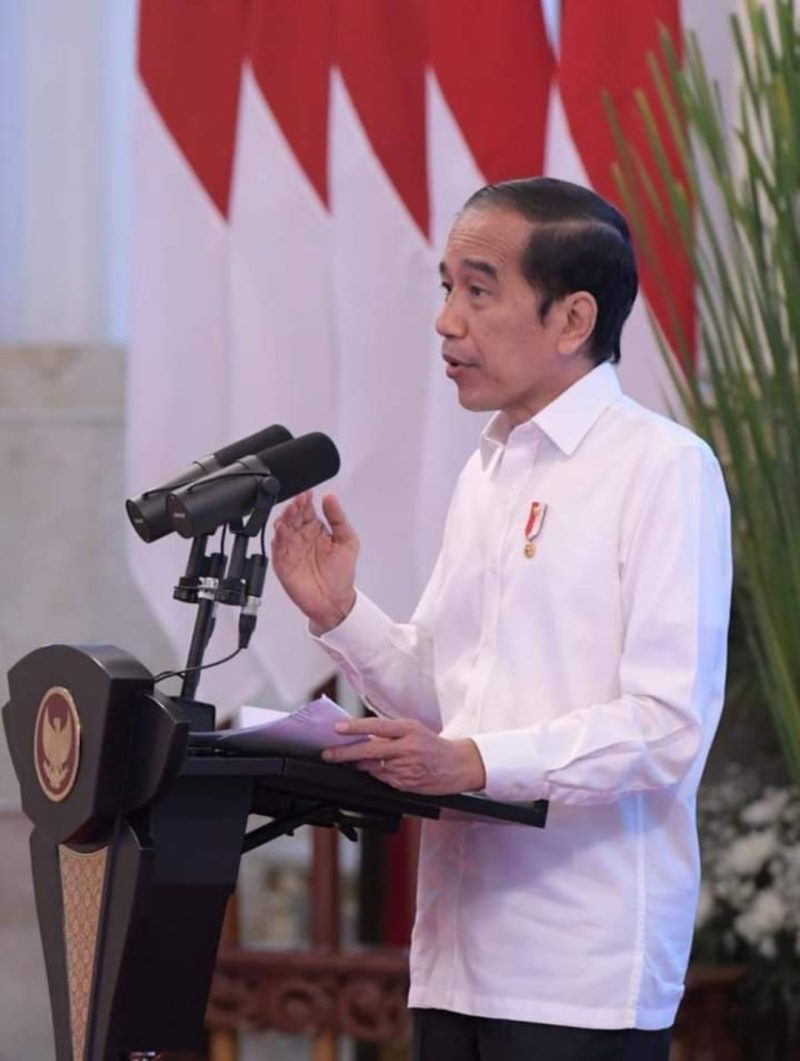 Presiden Republik Indonesia Ir H Joko Widodo
