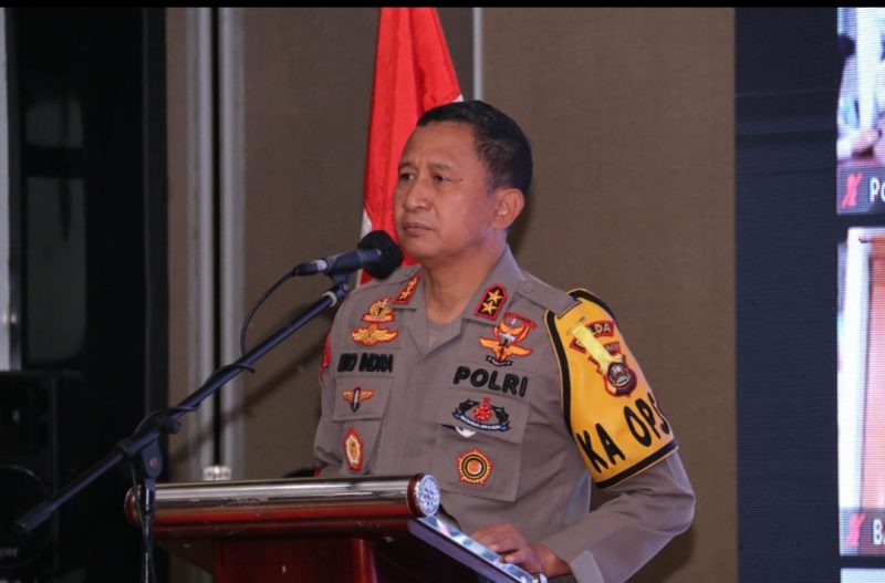 Kapolda Sumsel Irjen Pol Prof Dr Eko Indra Heri S MM