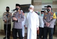Setelah berkunjung ke Nahdlatul Ulama dan Muhammadiyah, Kapolri dan jajarannya mengunjungi Rabithah Alawiyah.
