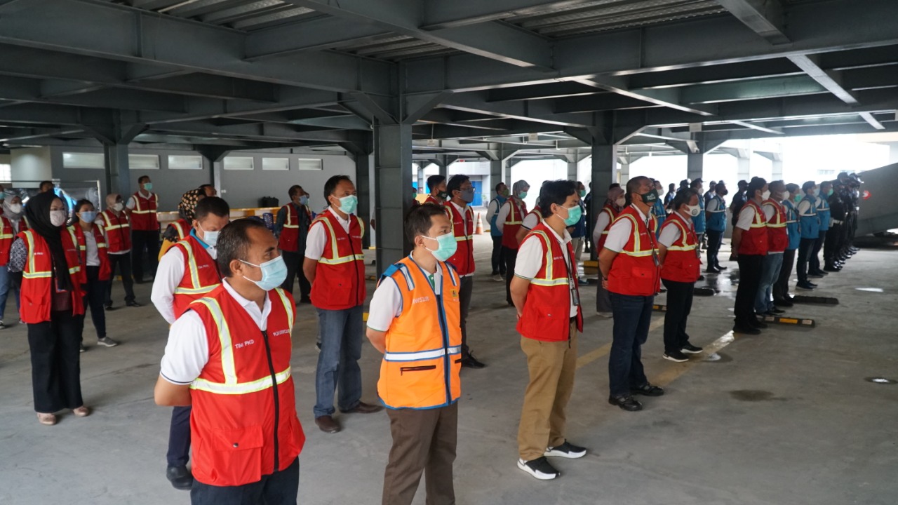 Suasana Apel Bulanan K3