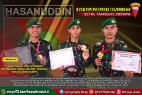 3 Prajurit Woroagi Torehkan Prestasi Gemilang 