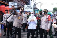 Kapolda Sumsel Kampanyekan Penggunaan Masker Serentak 