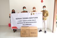 Pertamina EP dan Polda Sumsel perkuat lini unit penanganan darurat COVID-19 melalui penambahan 2 unit Ventilator PM-01 karya anak bangsa.
