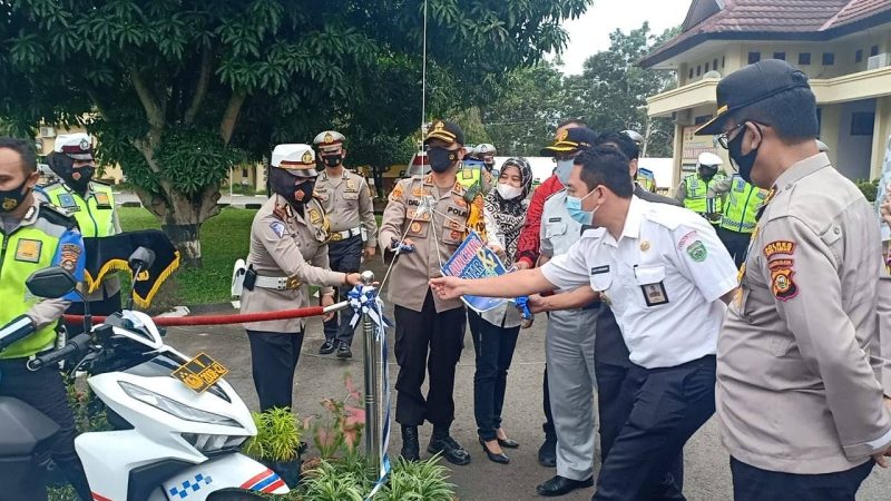 Kapolres OKU Timur AKBP Dalizon SIK MH OKU Timur Launching Program SIDATAR dan SIAGA