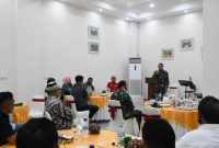 Danrem 143/HO Brigjen TNI Jannie A Siahaan, mengucapkan terima kasih kepada para Pengurus Provinsi (Pengprov) Forki Sultra, Pengcab Kota/Kab dan perwakilan perguruan Karate, setelah secara aklamasi dirinya dipercaya untuk menahkodai Pengprov Forki Sultra periode 2021 - 2025.