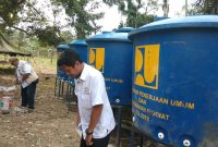 PUPR Palembang Bantu Bak Penampung Air Bersih untuk Satgas TMMD