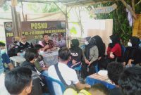 Pemuda dan Pemudi Kampung Sungai Jawi, Diberi Penjelasan Bila Masuk TNI atau Polri Gratis