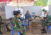 Dansatgas TMMD Kolonel Inf Heny Setyono Cek Poskotis