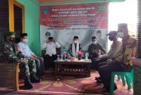 Bupati Kabupaten Ogan Ilir, Panca Wijaya Akbar meresmikan secara simbolis Rumah Baca Asfar di desa Serijabo, Kecamatan Sungai Pinang, Kabupaten OI, Jumat (13/3/2021). 