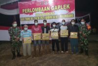 Tiga Pasangan Pemenang Lomba Gaplek TMMD 110