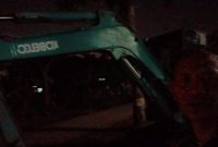 Satgas TMMD Kodim 0418 Palembang Amankan Alat Berat