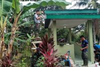 Pembangunan Pos Kamling Masuk Tahap Pengecatan