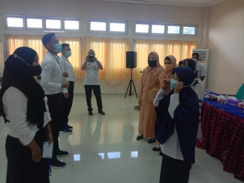Dinas Ketenagakerjaan (Disnaker) kabupaten Muara Enim menggelar  Pelatihan Berbasis Kompetensi (PBK) tahun anggaran 2021, di UPTD Balai Latihan Kerja (BLK) dinas ketenagakerjaan Kabupaten Muara Enim. Rabu (17/03/2021).