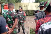 Komandan SSK Kapten Inf Winarto Pimpin Apel Pagi Satgas TMMD 110 Kodim 0418 Palembang