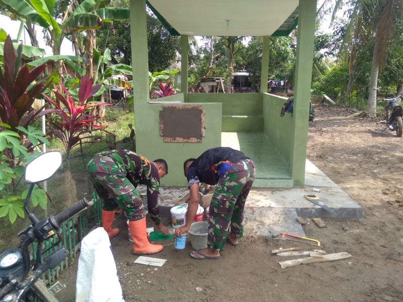 Pembangunan Pos Kamling Sudah Selesai