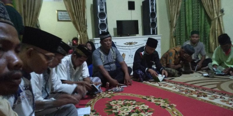 Satgas TMMD Hadiri Syukuran di Rumah Warga