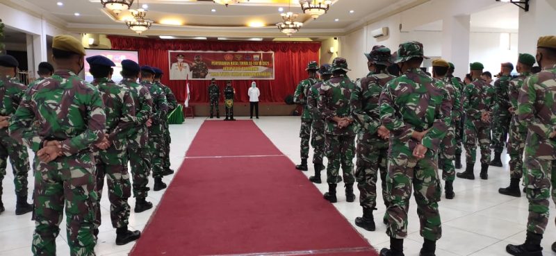 Dansatgas TMMD Bersama Wawako Teken Prasasti