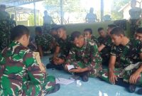 Sesuai Pesan Dansatgas TMMD: Buku Tabungan BRI Dibagikan