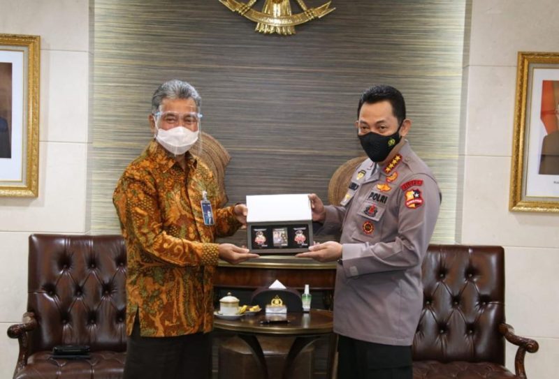 Silaturahmi dengan BRI, Kapolri Dorong Inovasi UMKM di Tengah Pandemi COVID-19