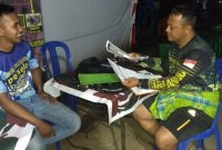 Satgas TMMD Dapat Jadwal Ronda Malam