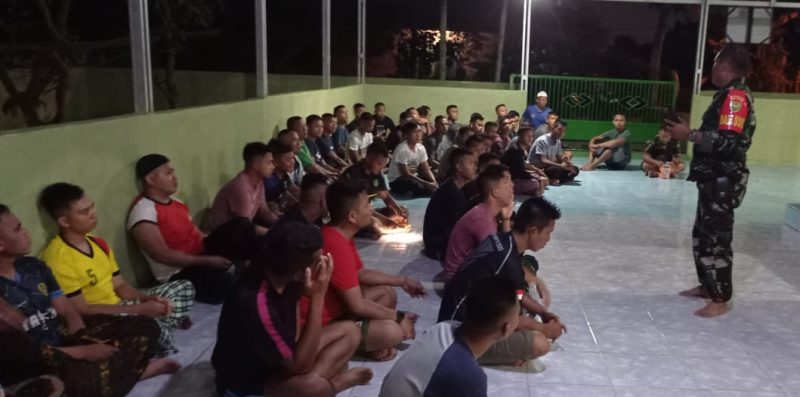 Satgas TMMD Wajib Laksanakan Apel Malam
