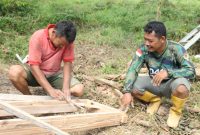 Budaya Gotong Royong Indonesia Begitu Tampak di TMMD 110