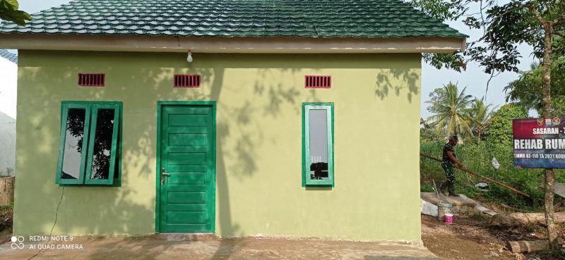 Bahagianya Sopiah Tempati Rumah Baru