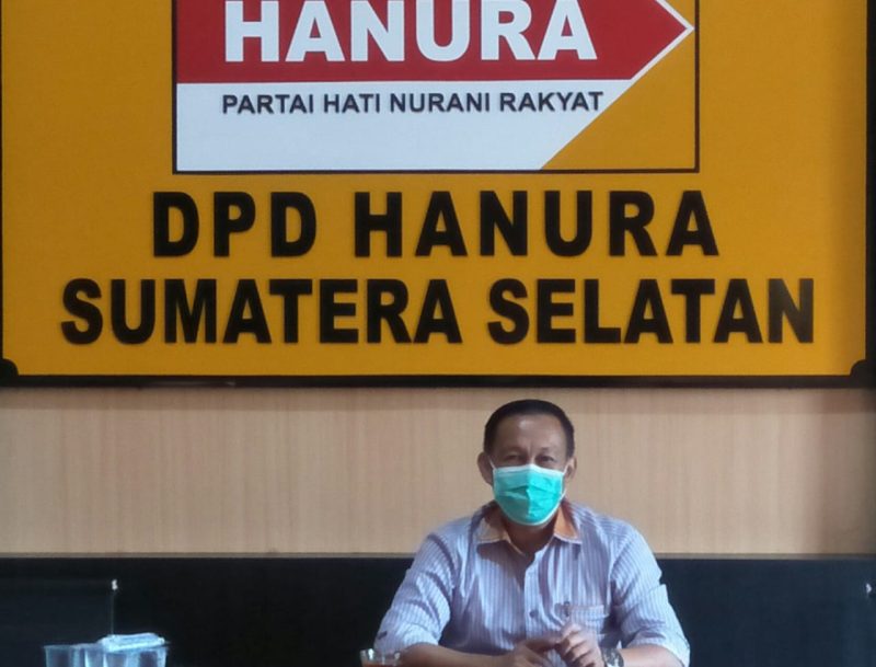 Sekretaris DPD Partai Hanura Sumsel Aslam Mahrom